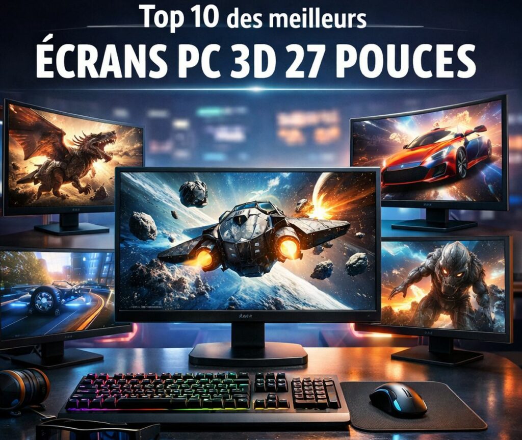 Top 10 des meilleurs écrans PC 3D 27 pouces en 2026